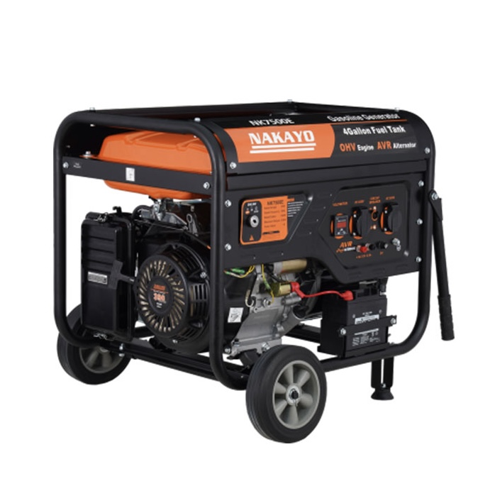 موتور برق بنزینی ناکایو 5 کیلووات استارتی مدل NK7500E