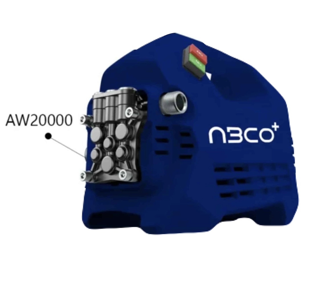 کارواش نیمه صنعتی آبکو دینامی 1900 وات 160 بار مدل AW20000