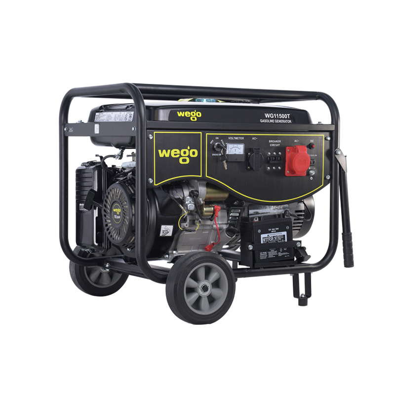 موتور برق بنزینی سه فاز ویگو 8.5 کیلووات استارتی مدل WG11500T