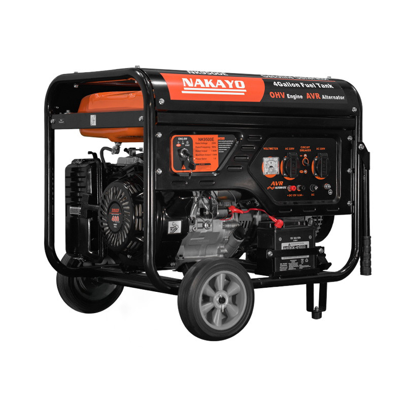 موتور برق بنزینی ناکایو 7 کیلووات استارتی مدل NK9500E