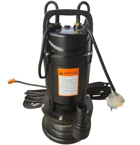 کف کش ورما 0.75 اسب 25 متری 1 اینچ فلوتردار پایه چدن مدل QDX1.5-25-0.55F-NEW